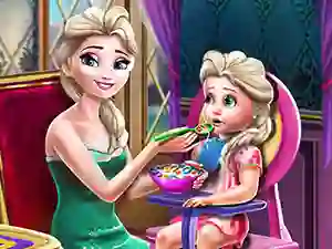 Xogo Ice Queen Toddler Feed en liña