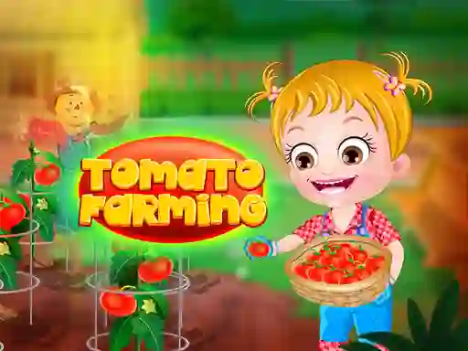 Xogo Baby Hazel. Tomato farming en liña