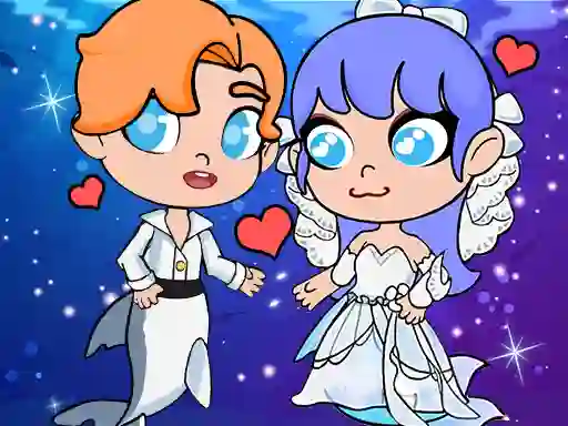 Xogo Mermaid Wedding World en liña