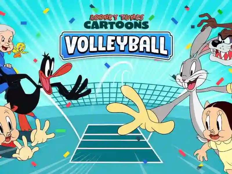 Xogo Looney Tunes Cartoons Volleyball en liña