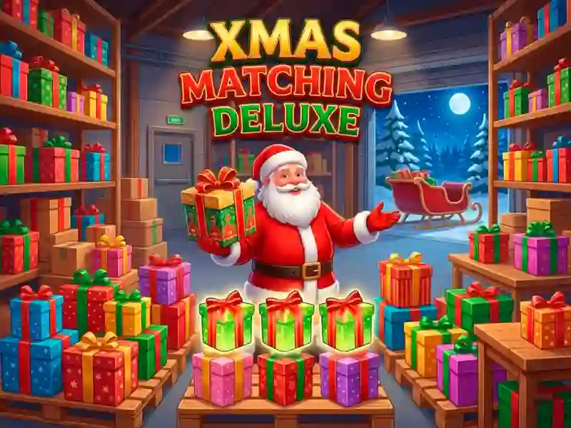 Xogo Xmas Matching Deluxe en liña