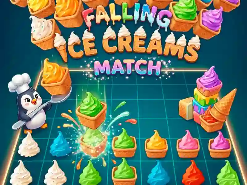 Xogo Falling Ice Creams Match en liña