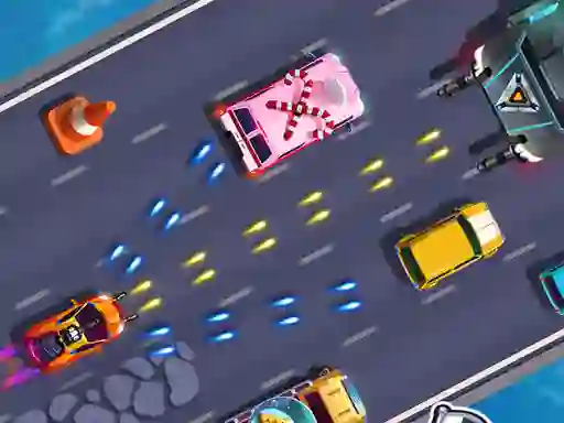 Xogo Crazy Racing en liña