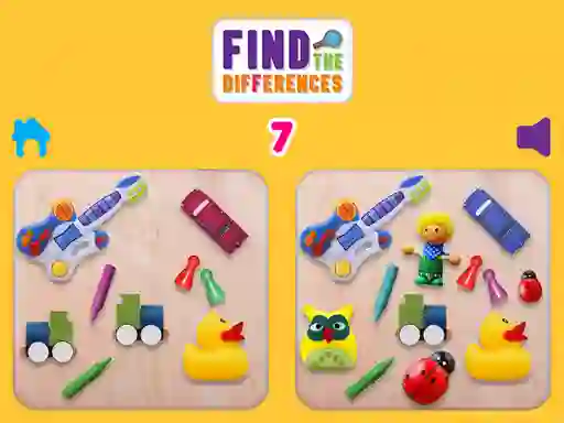 Xogo Find The Differences en liña