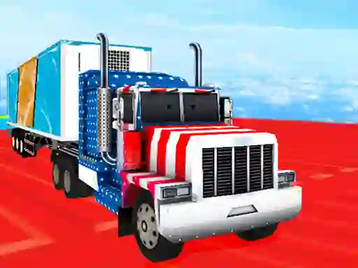 Xogo Impossible Truck Tracks Drive en liña