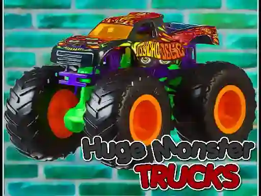 Xogo Huge Monster Trucks en liña