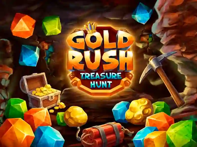 Xogo Gold Rush Treasure hunt en liña