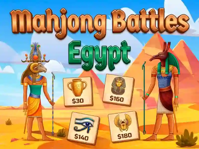 Xogo Mahjong Battles Egypt en liña