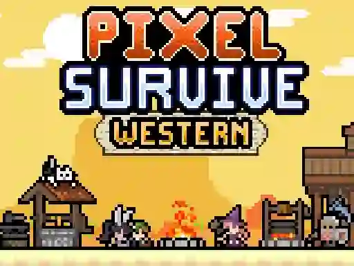 Xogo Pixel Survive Western en liña