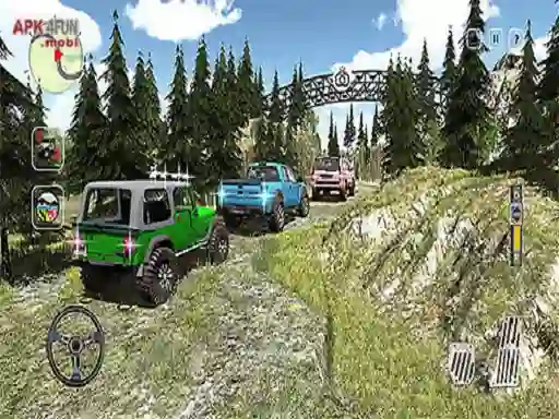 Xogo Off Road Mountain Jeep Drive 2020 en liña