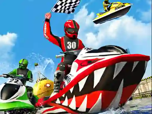 Xogo Jet Ski Water Boat Racing en liña