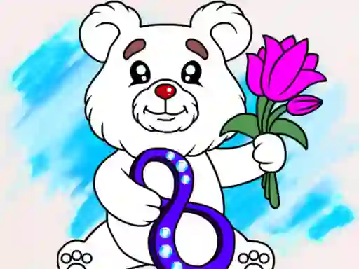 Xogo March Coloring Book en liña