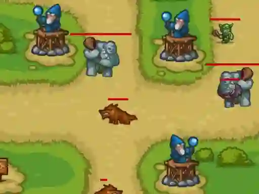 Xogo Tower Defense 2D en liña