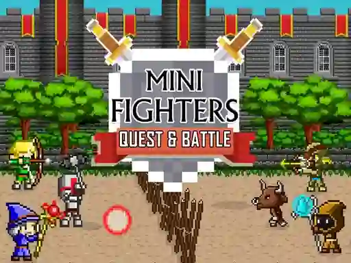 Xogo Mini Fighters Quest & battle en liña