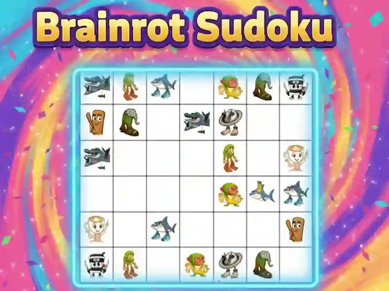 Xogo Brainrot Sudoku en liña