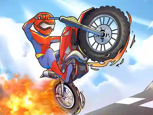 Xogo Moto Stunts Driving & Racing en liña