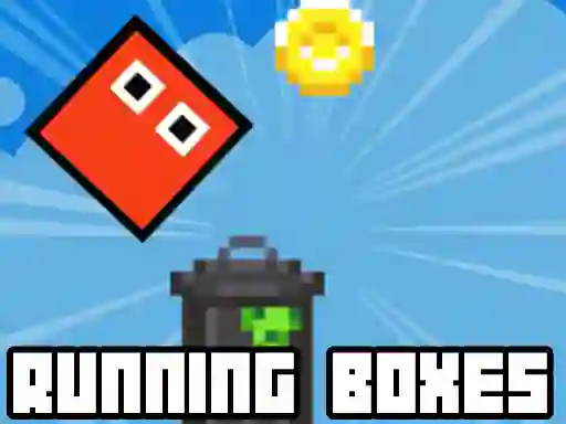Xogo Retro Running Boxes en liña
