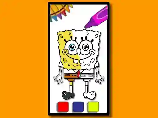 Xogo SpongeBob Coloring Adventure en liña