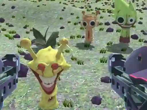 Xogo Sprunki Island Survival Shooting en liña