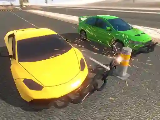 Xogo Drive Chained Car 3D en liña