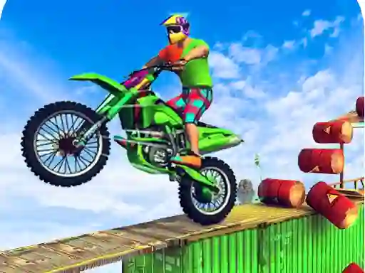 Xogo Bike Stunts Driving 2022 en liña