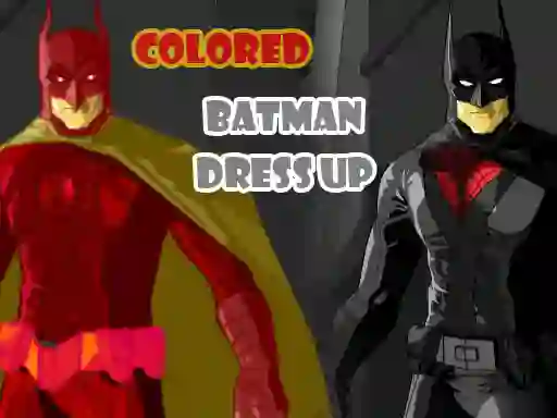 Xogo Colored Batman Dress Up en liña