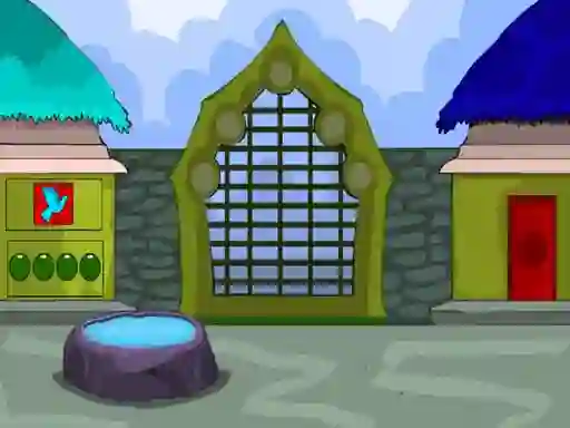 Xogo Hut Village Escape en liña