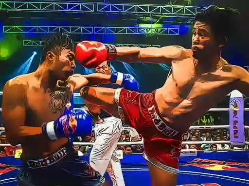 Xogo MuayThai Fighters Jigsaw en liña