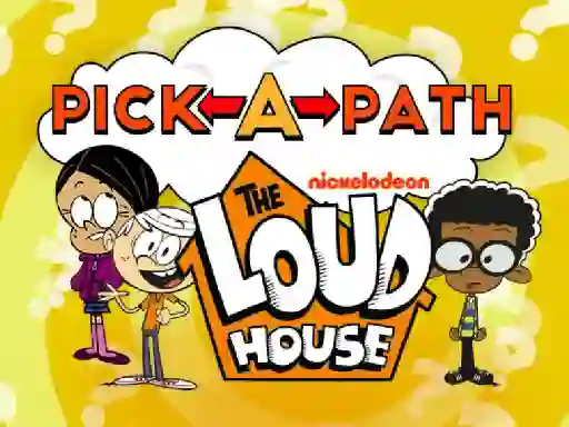 Xogo The Loud House Pick-a-Path en liña