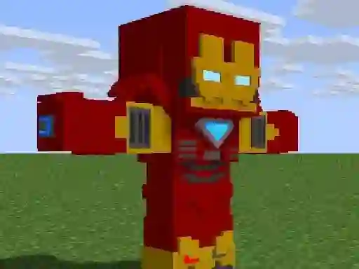 Xogo Spot The Differences: Block Craft en liña