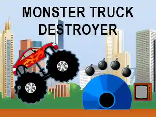 Xogo Monster truck destroyer en liña
