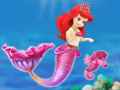 Xogo Baby Mermaid Princess Dress Up en liña