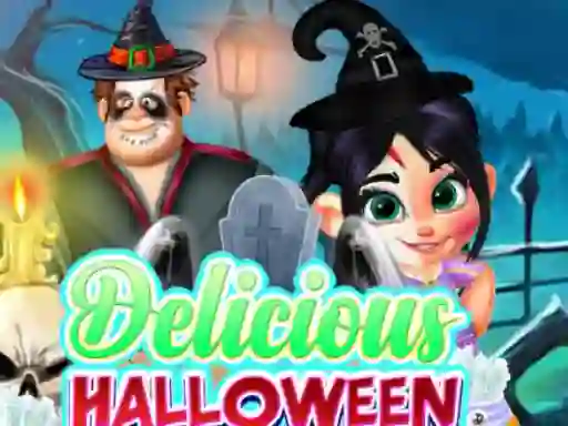 Xogo Delicious Halloween Cupcake en liña