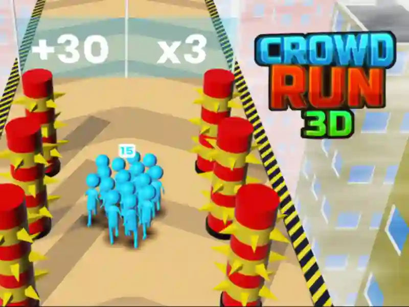 Xogo Crowd Run 3D en liña