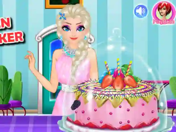 Xogo Ice queen royal baker en liña