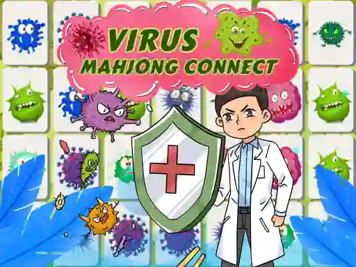 Xogo Virus Mahjong Connection en liña