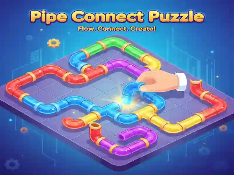 Xogo Pipe Connect Puzzle en liña