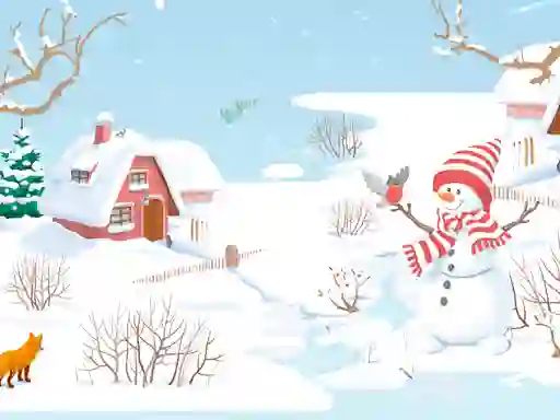 Xogo Snowman Slide en liña