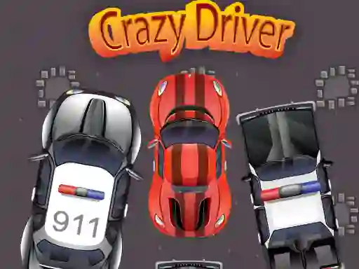 Xogo Crazy Driver Police Chase en liña