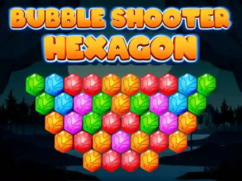 Xogo Bubble Shooter Hexagon en liña
