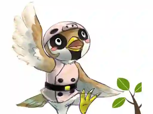 Xogo Sparrow Flappy en liña