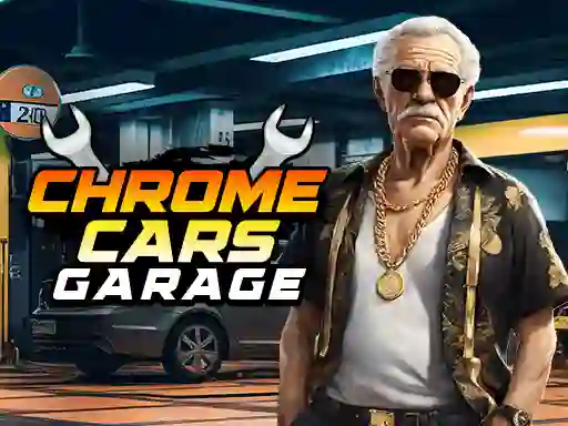 Xogo Chrome Cars Garage en liña