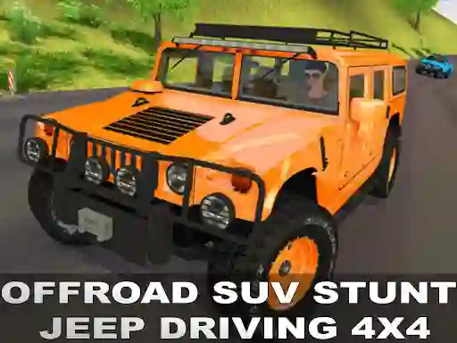 Xogo Offroad Suv Stunt Jeep Driving 4x4 en liña