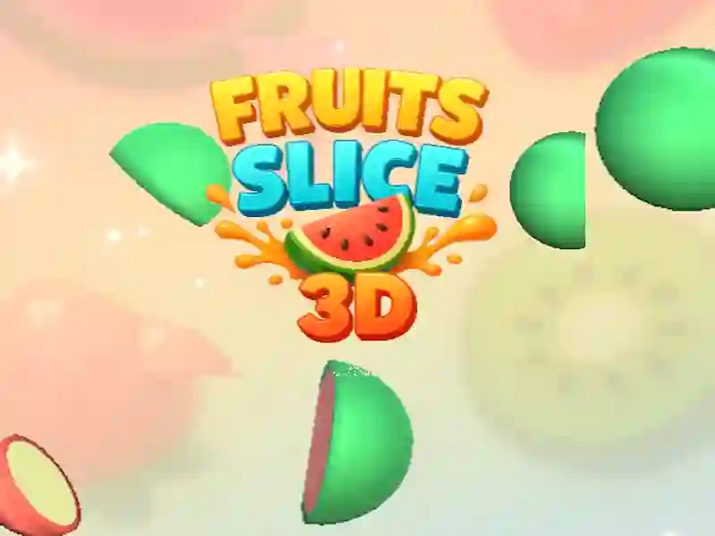 Xogo Fruit Slice 3D en liña
