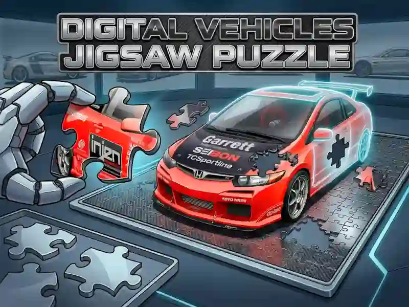 Xogo Digital Vehicles Jigsaw Puzzle en liña