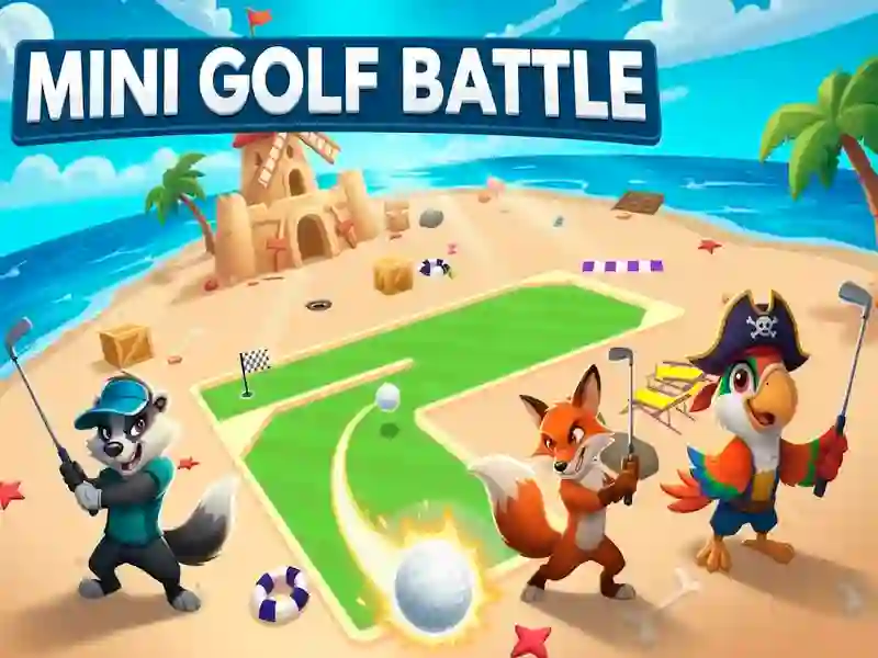Xogo Mini Golf Battle en liña