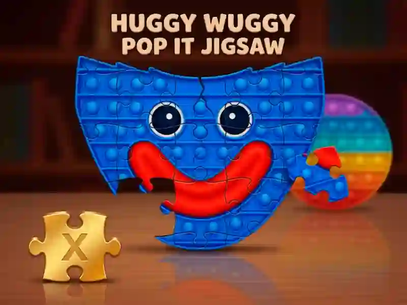Xogo Huggy Wuggy Pop It Jigsaw en liña