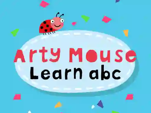 Xogo Arty Mouse Learn Abc en liña