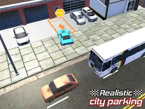 Xogo Realistic City Parking en liña