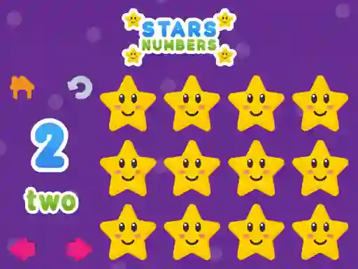 Xogo Stars Numbers en liña